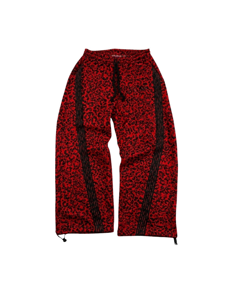 Wine Leopard Sweatpants