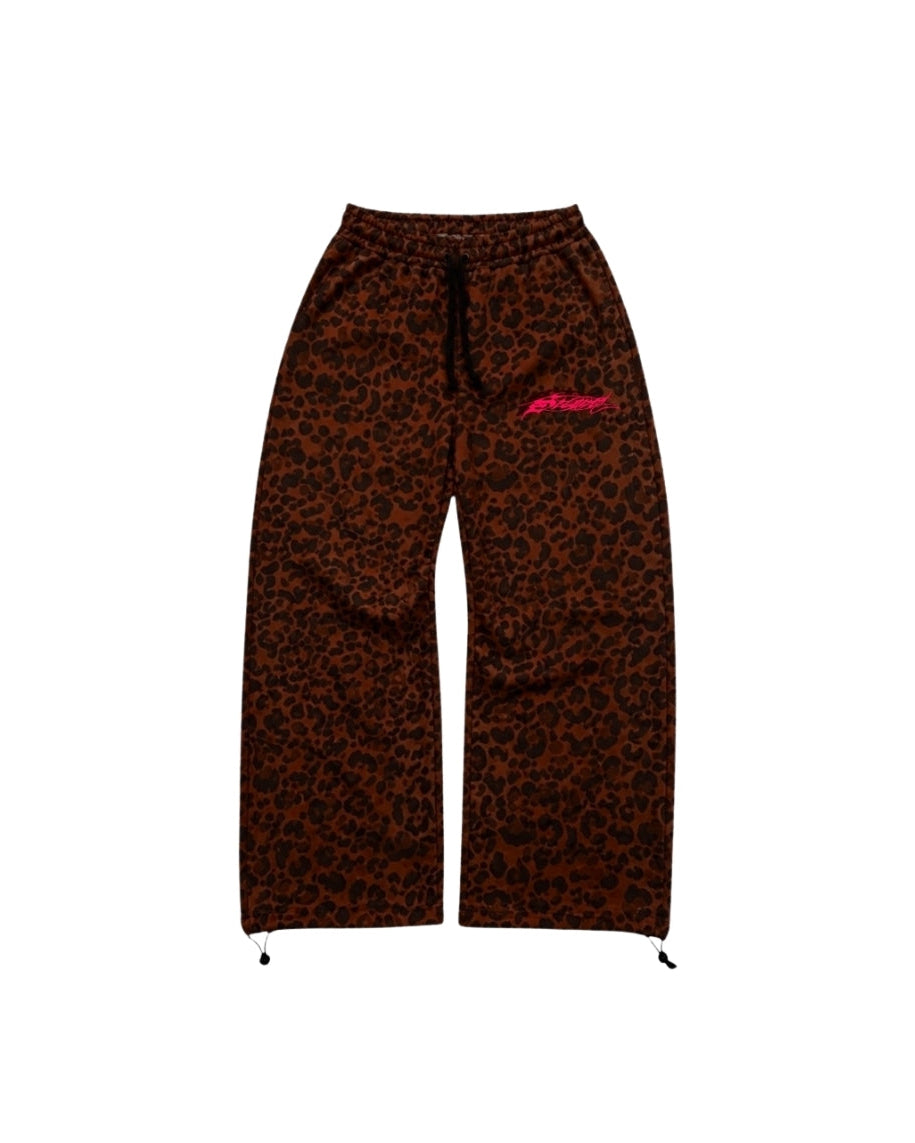 Burnt Leopard Sweatpants
