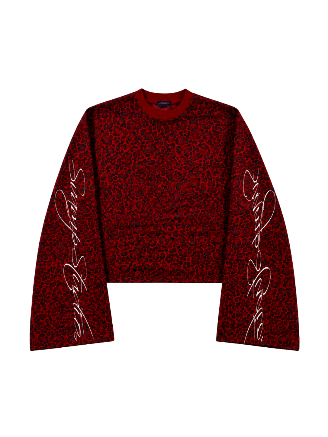 Wine Leopard Long Sleeve