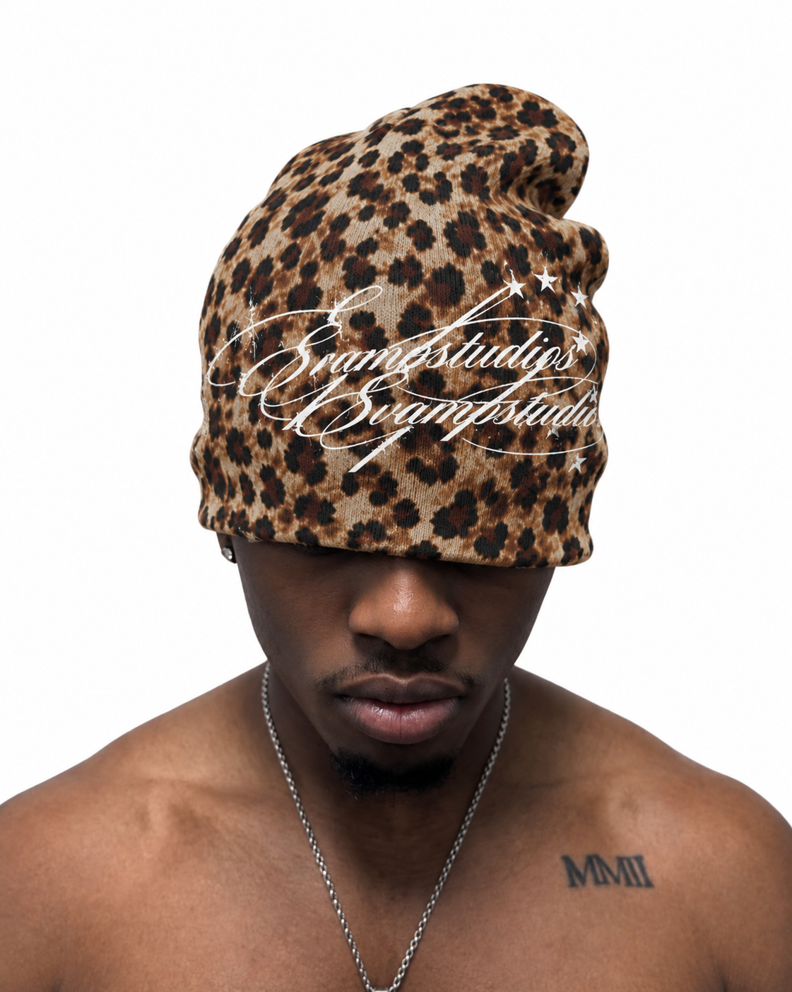 Svamstudios Leopard Beanie